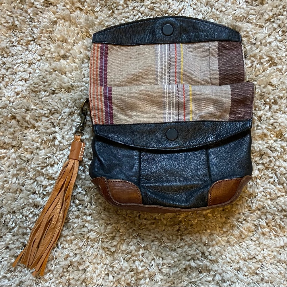 Awesome little Will Leather Goods clutch or shoulder bag.